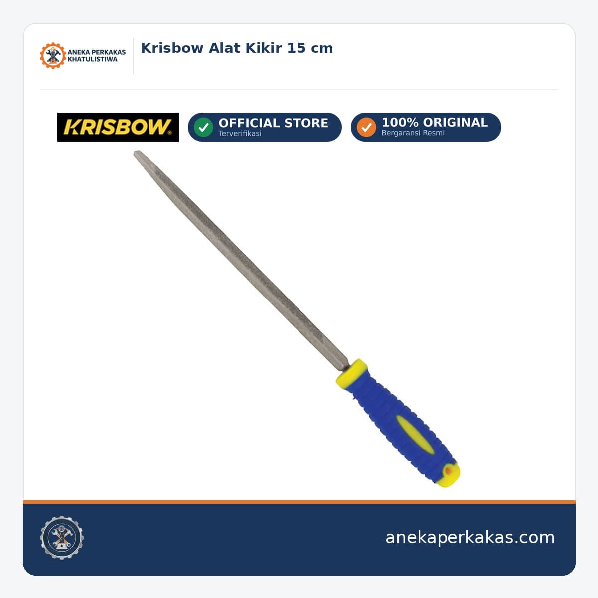 Krisbow Alat Kikir 15 cm