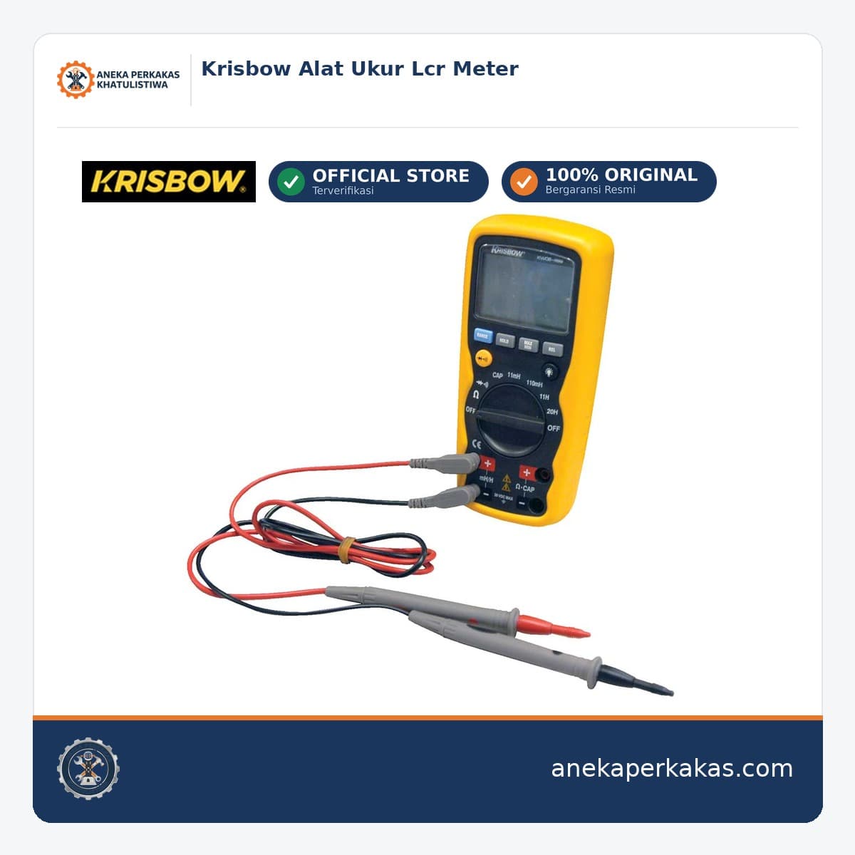Krisbow Alat Ukur Lcr Meter