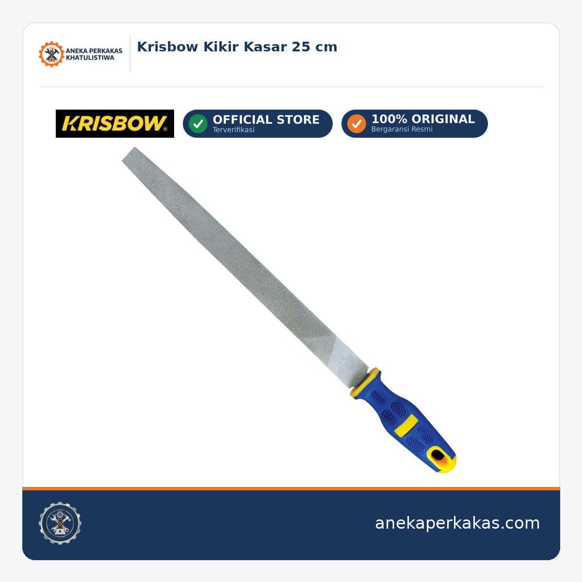 Krisbow Kikir Kasar 25 cm