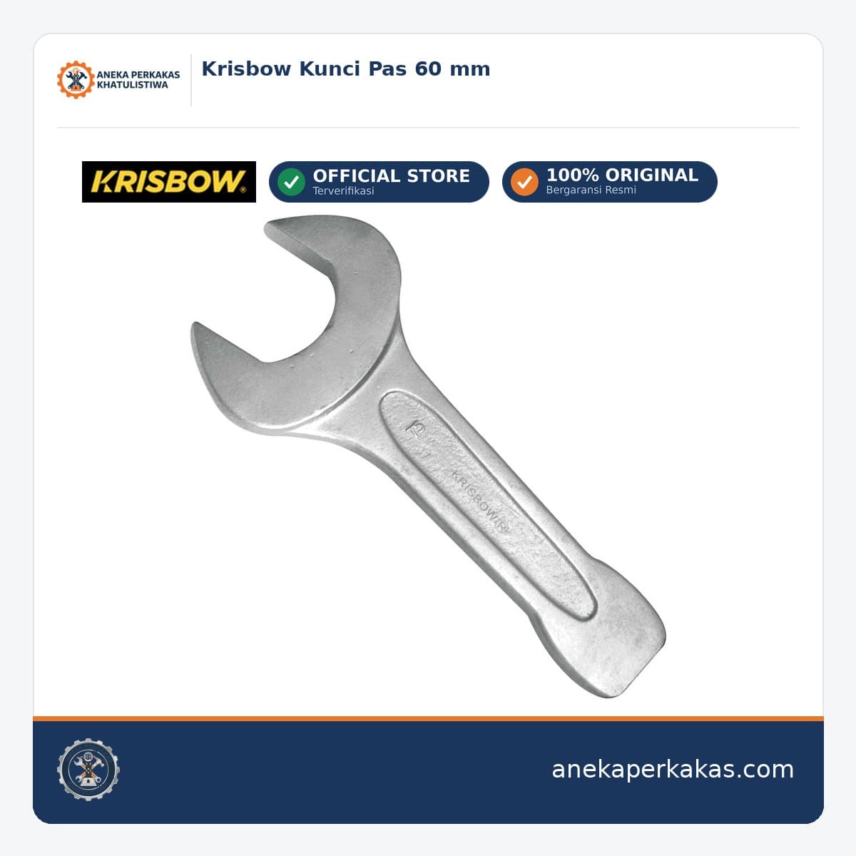 Krisbow Kunci Pas 60 mm