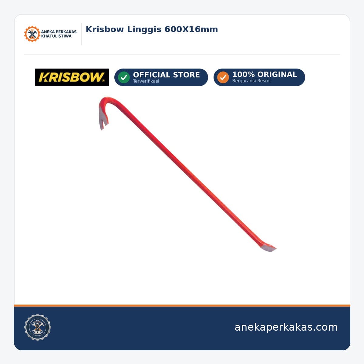 Krisbow Linggis 600X16mm