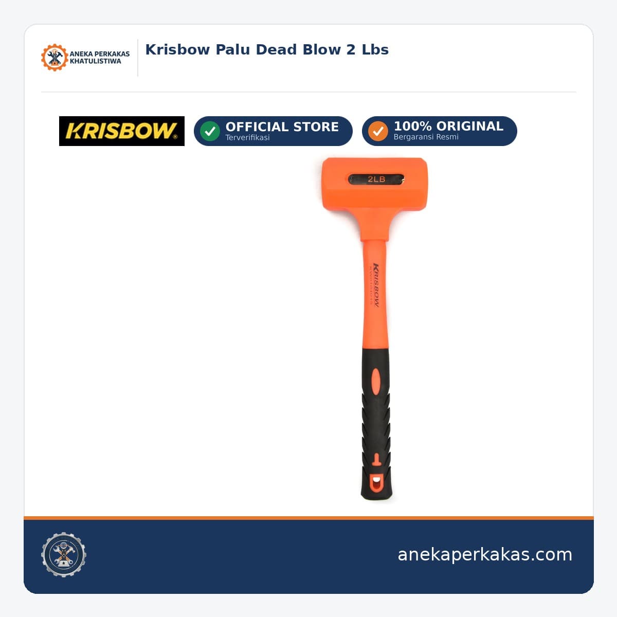 Krisbow Palu Dead Blow 2 Lbs
