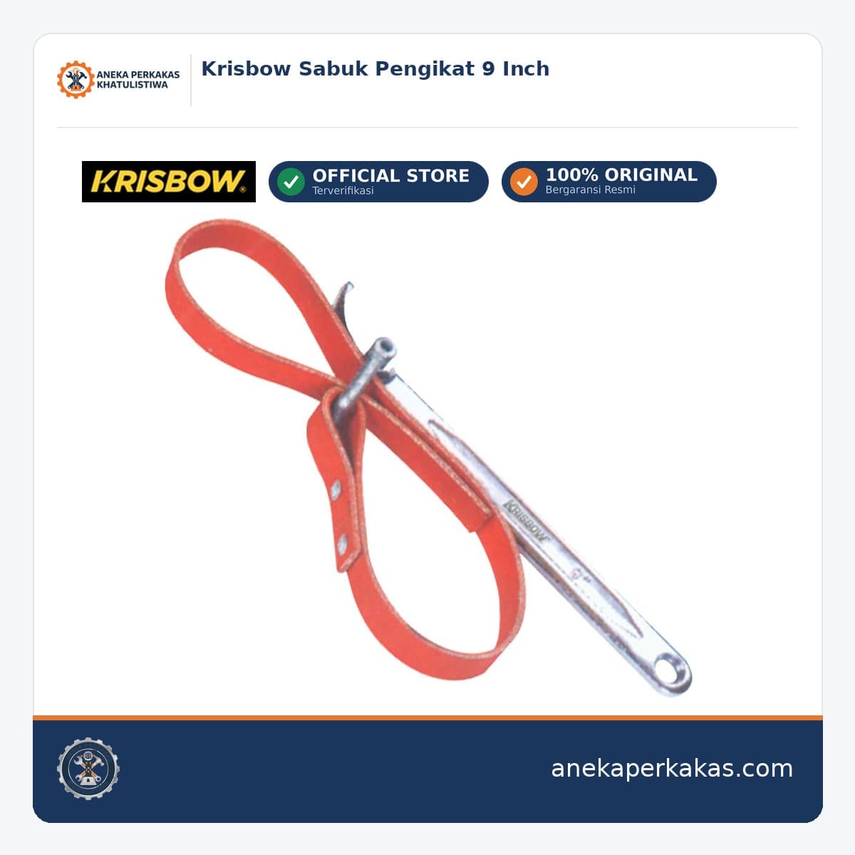 Krisbow Sabuk Pengikat 9 Inch