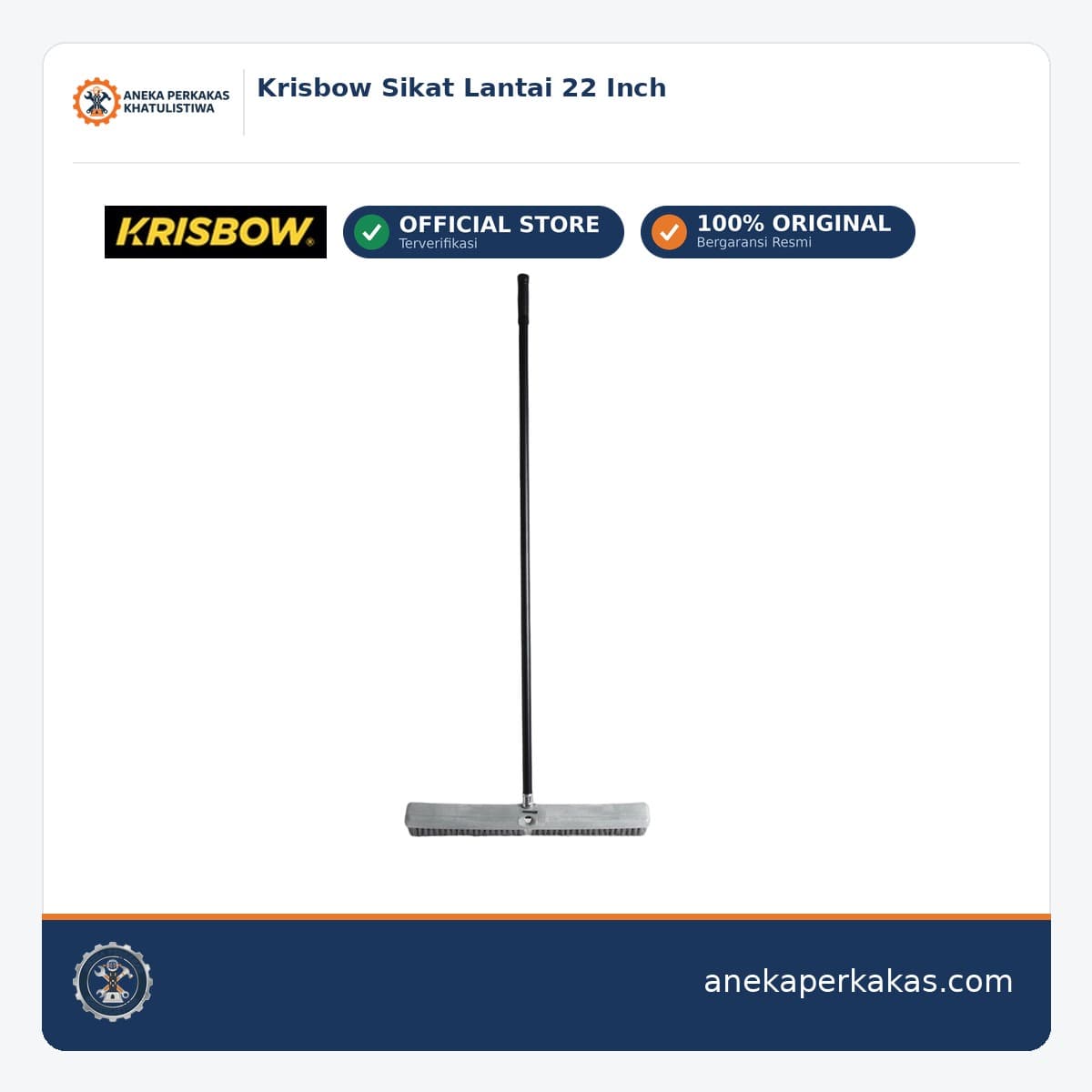 Krisbow Sikat Lantai 22 Inch
