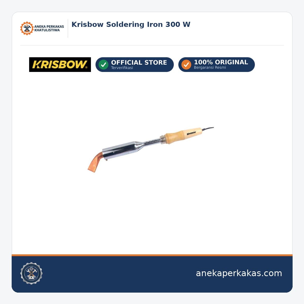 Krisbow Soldering Iron 300 W