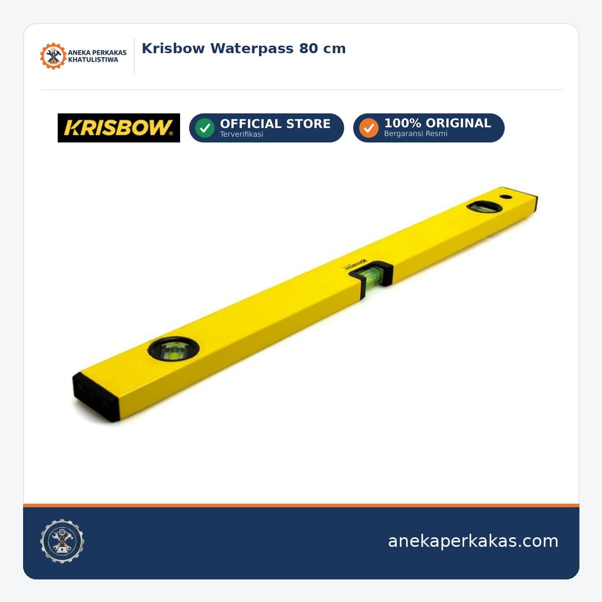 Krisbow Waterpass 80 cm