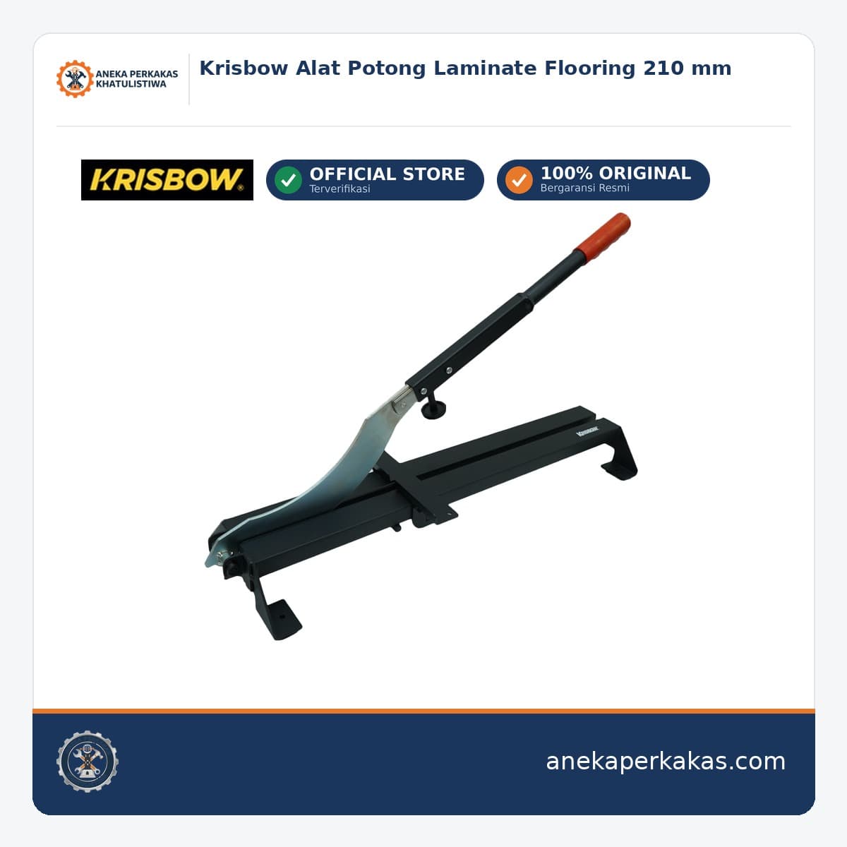 Krisbow Alat Potong Laminate Flooring 210 mm