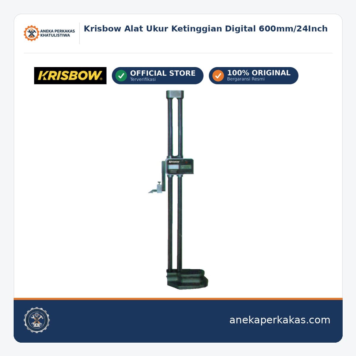 Krisbow Alat Ukur Ketinggian Digital 600mm/24Inch