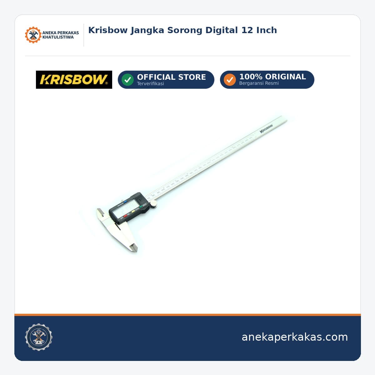 Krisbow Jangka Sorong Digital 12 Inch