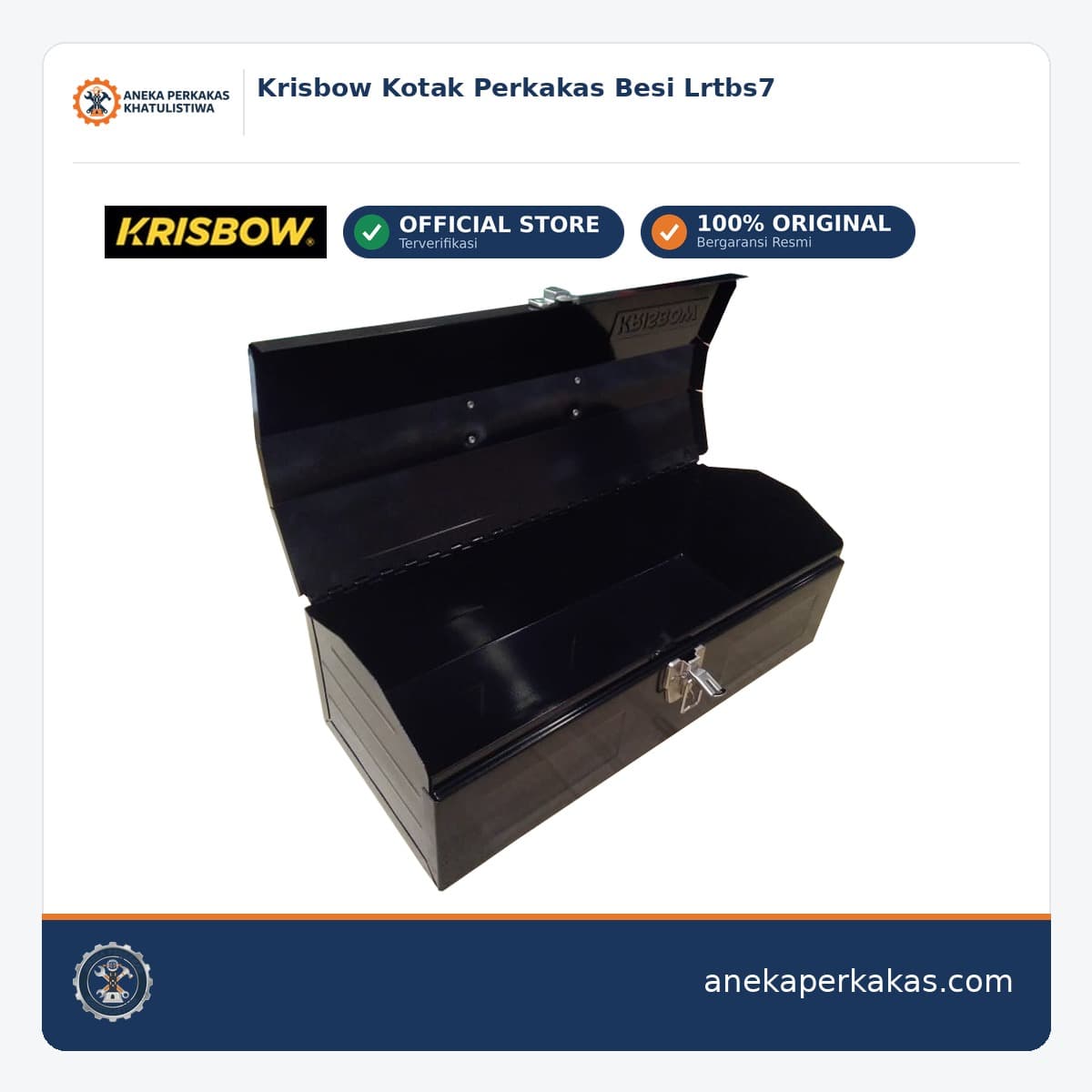 Krisbow Kotak Perkakas Besi Lrtbs7