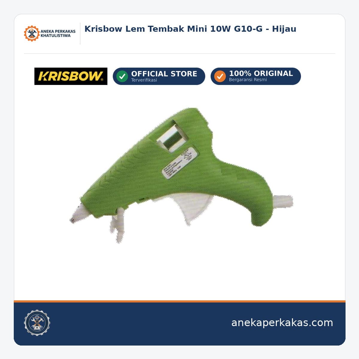 Krisbow Lem Tembak Mini 10W G10-G - Hijau