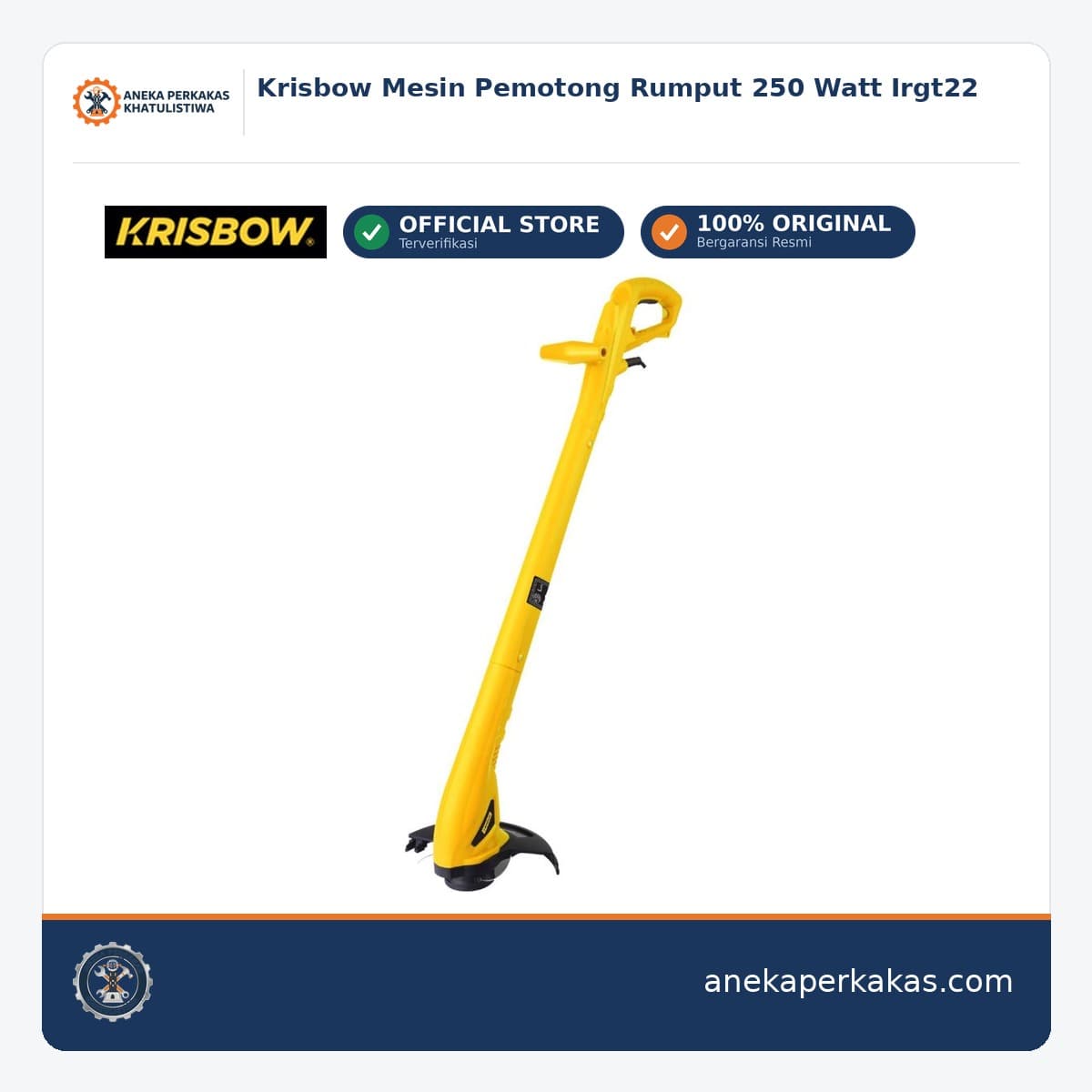 Krisbow Mesin Pemotong Rumput 250 Watt Irgt22