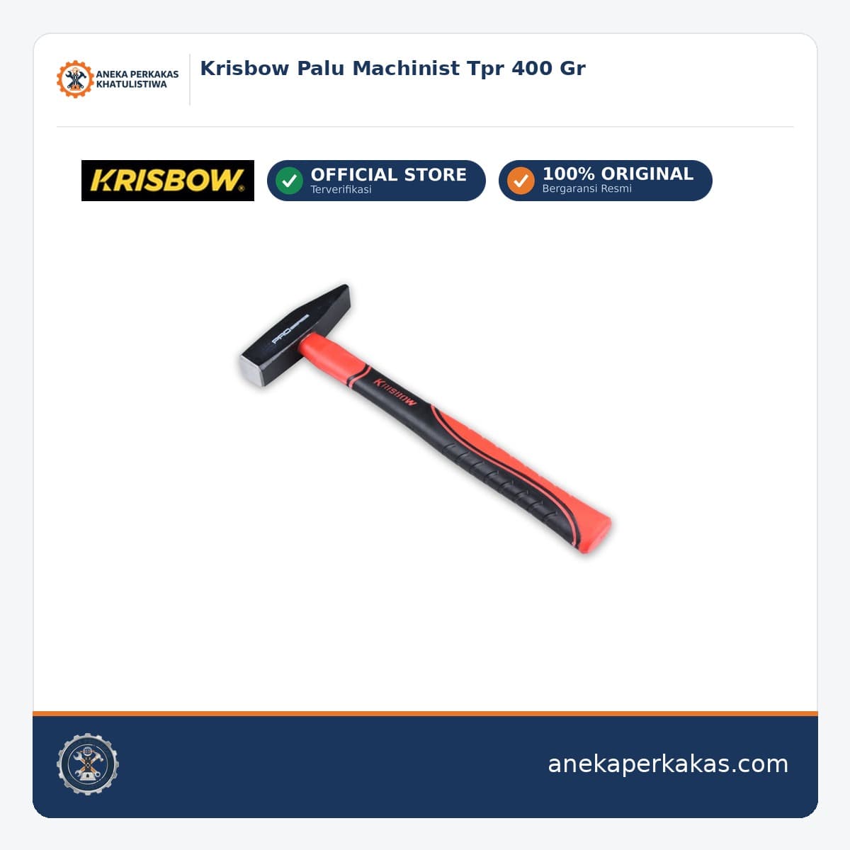 Krisbow Palu Machinist Tpr 400 Gr