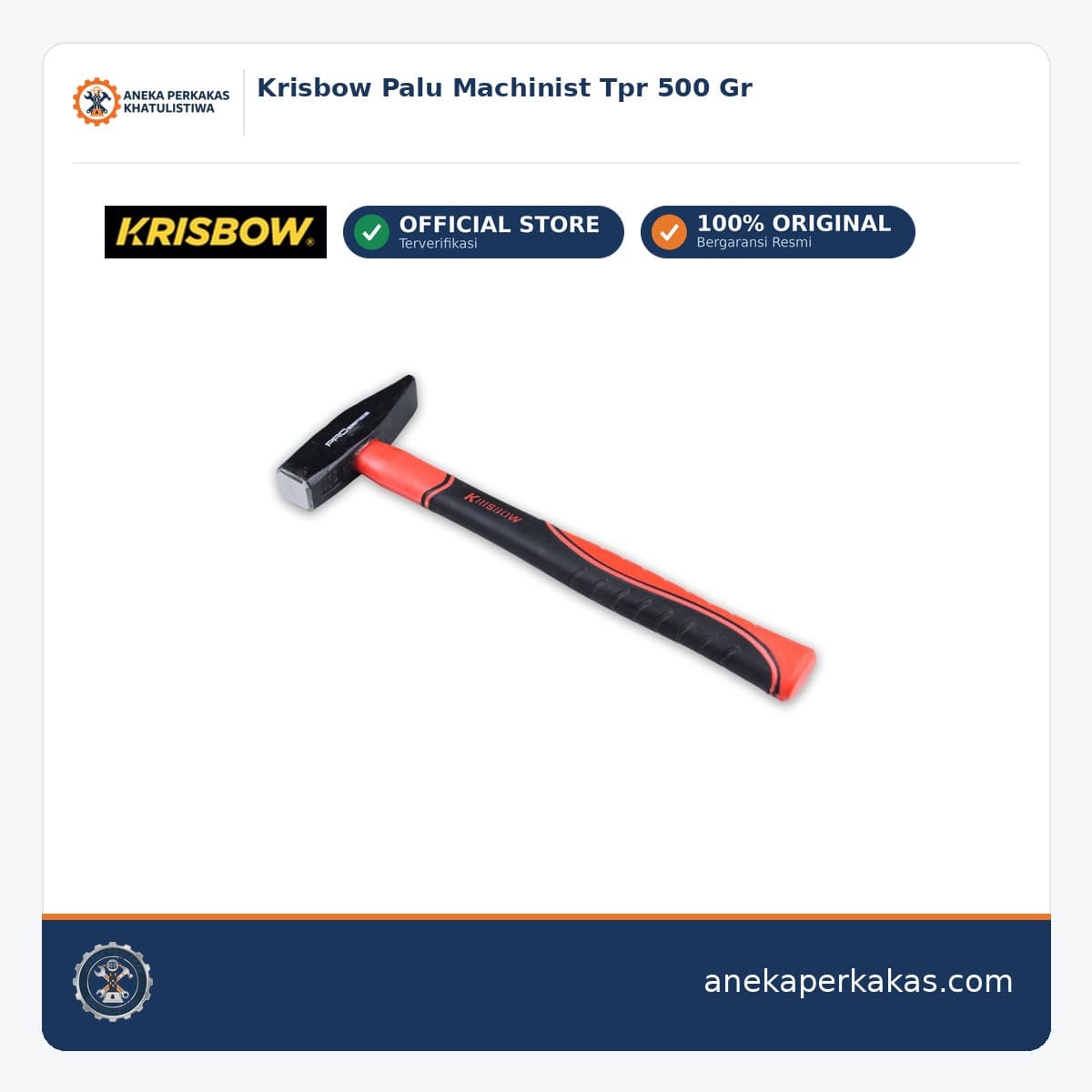 Krisbow Palu Machinist Tpr 500 Gr