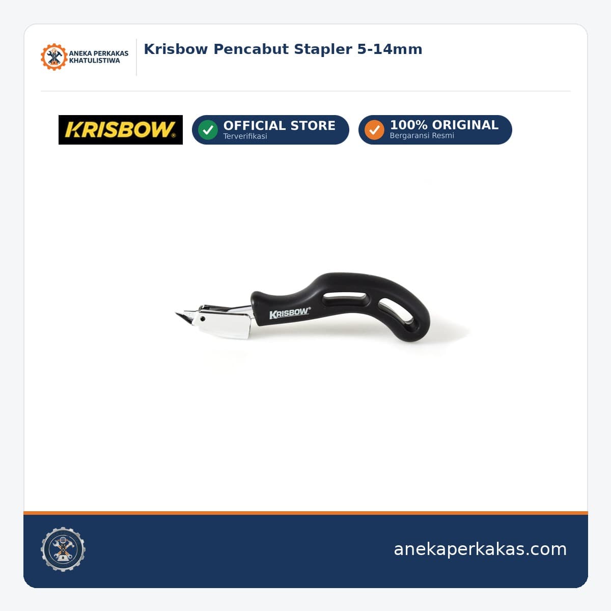 Krisbow Pencabut Stapler 5-14mm