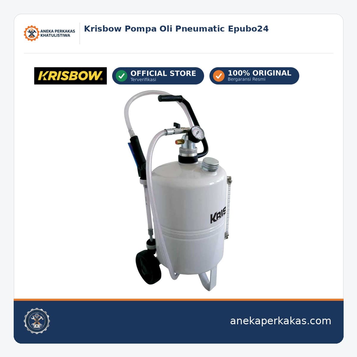Krisbow Pompa Oli Pneumatic Epubo24