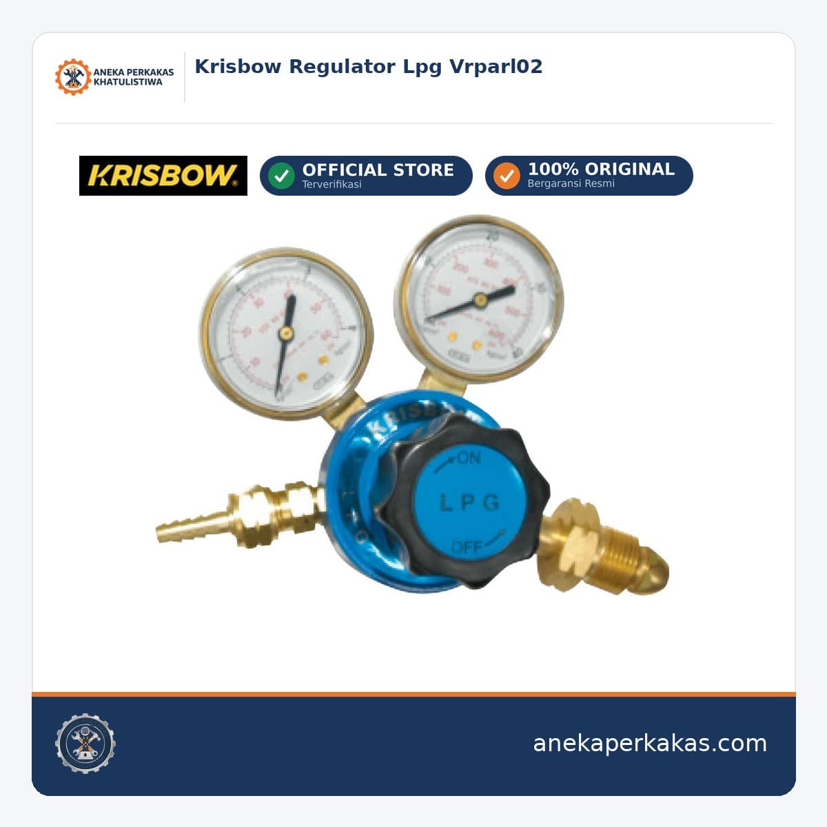 Krisbow Regulator Lpg Vrparl02