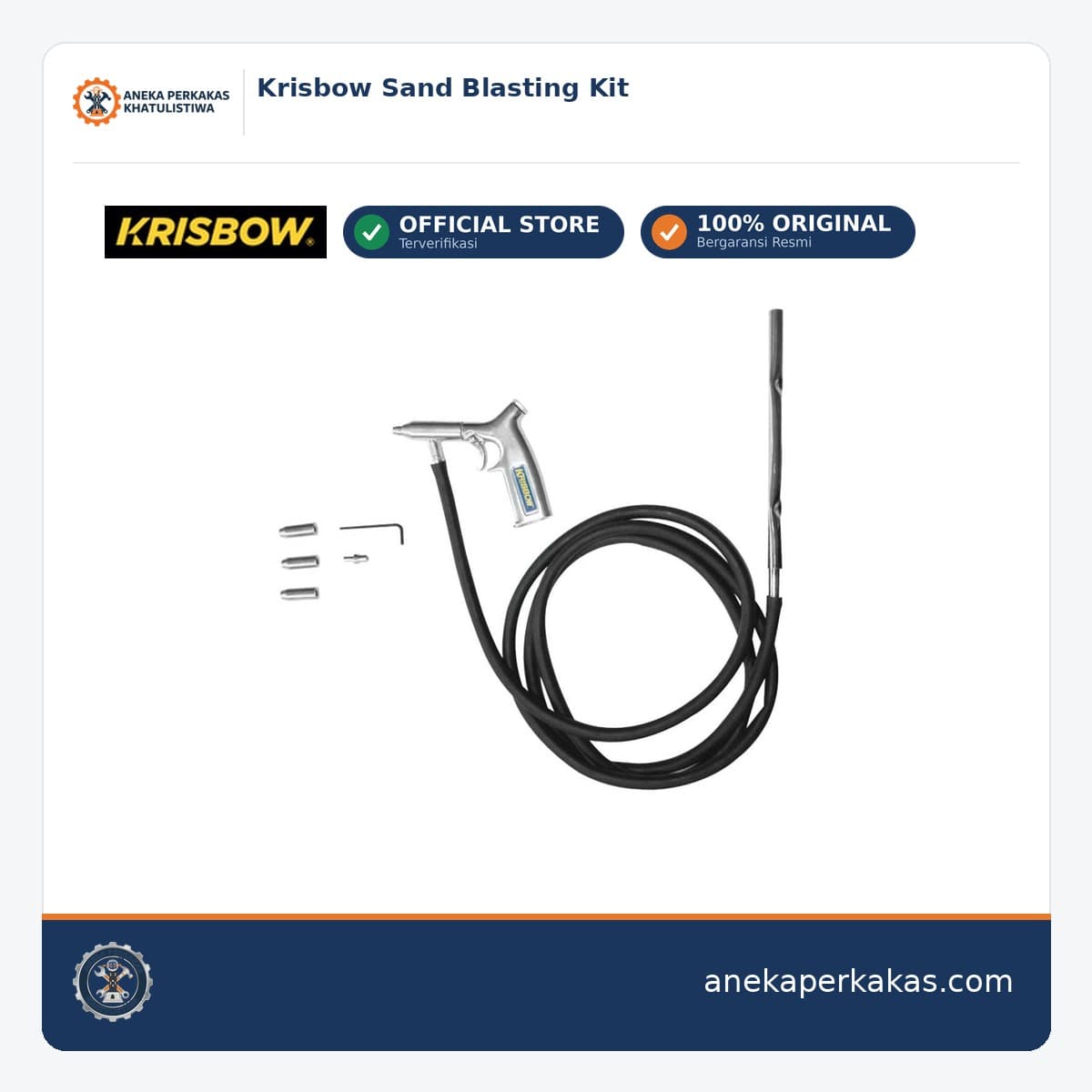 Krisbow Sand Blasting Kit