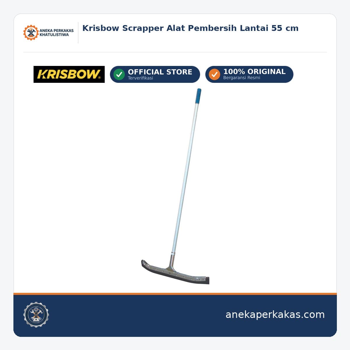 Krisbow Scrapper Alat Pembersih Lantai 55 cm