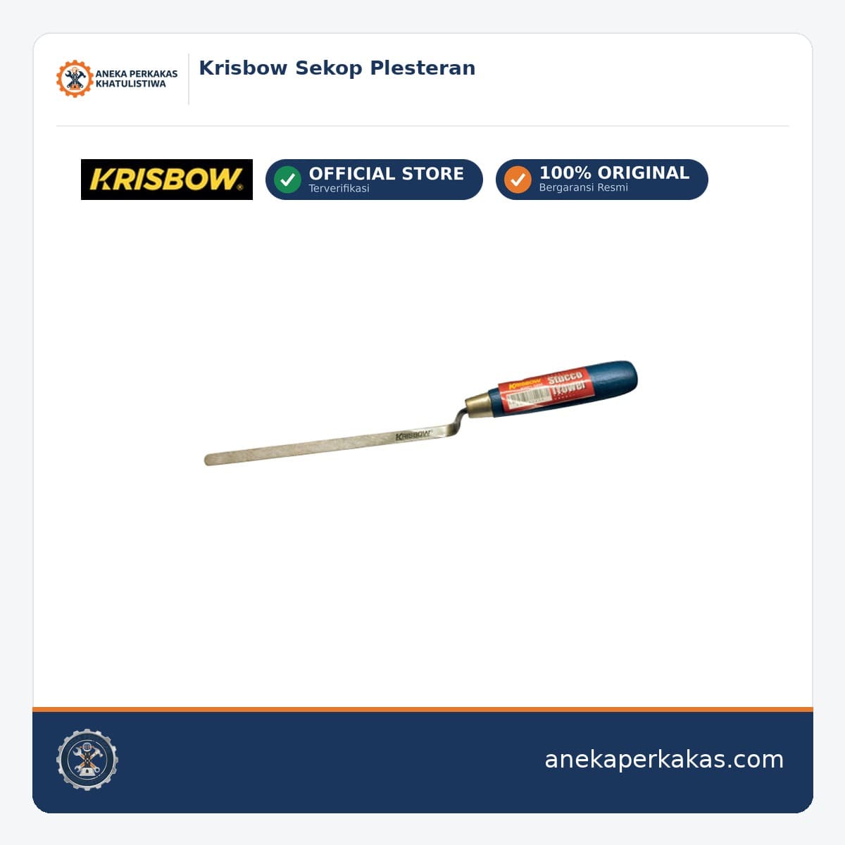 Krisbow Sekop Plesteran