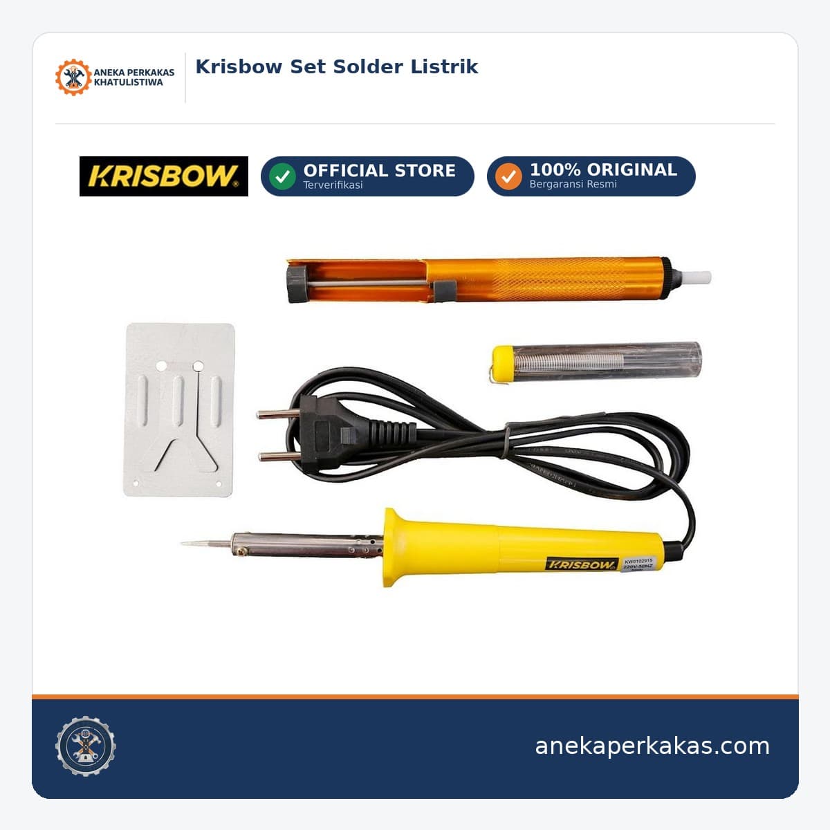Krisbow Set Solder Listrik