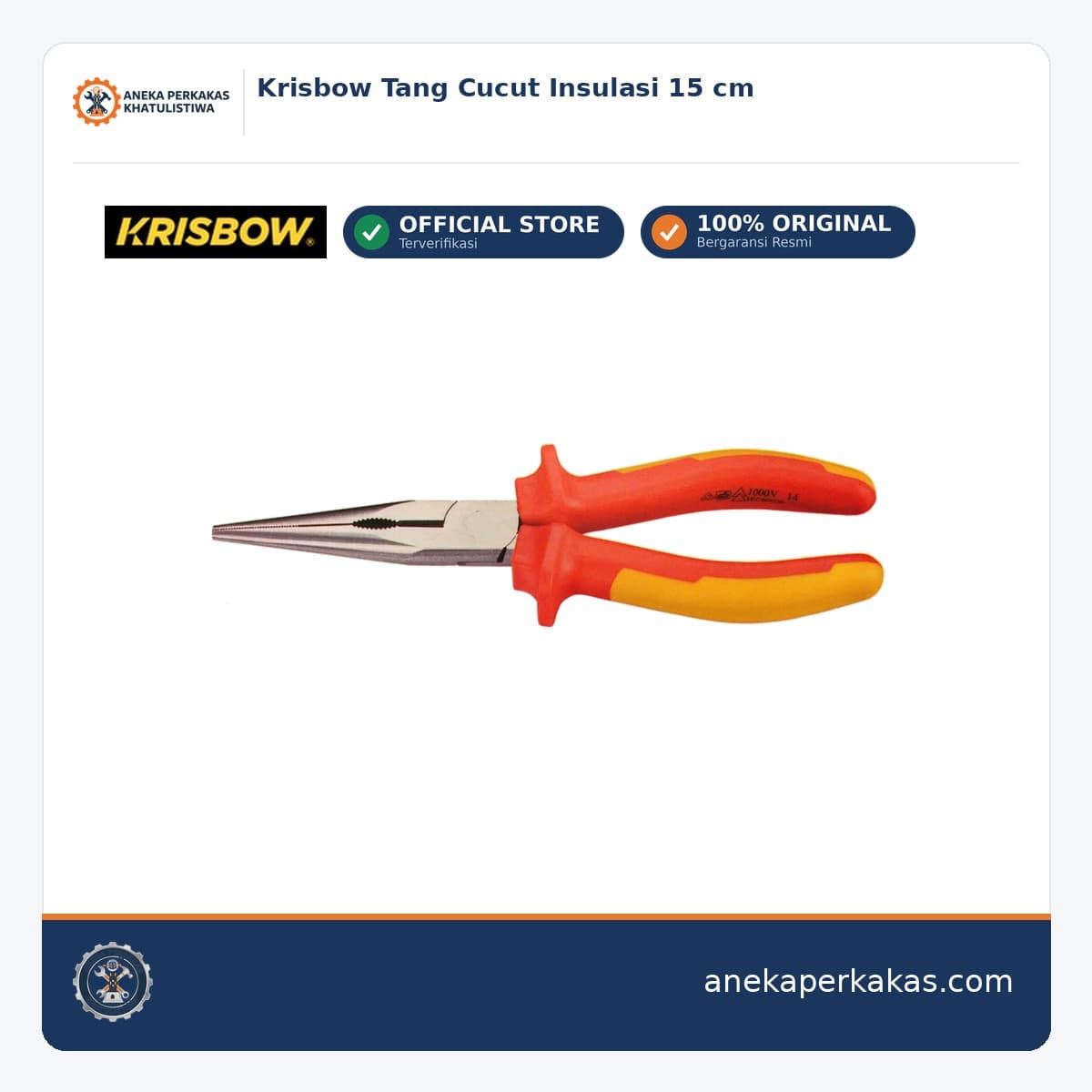 Krisbow Tang Cucut Insulasi 15 cm