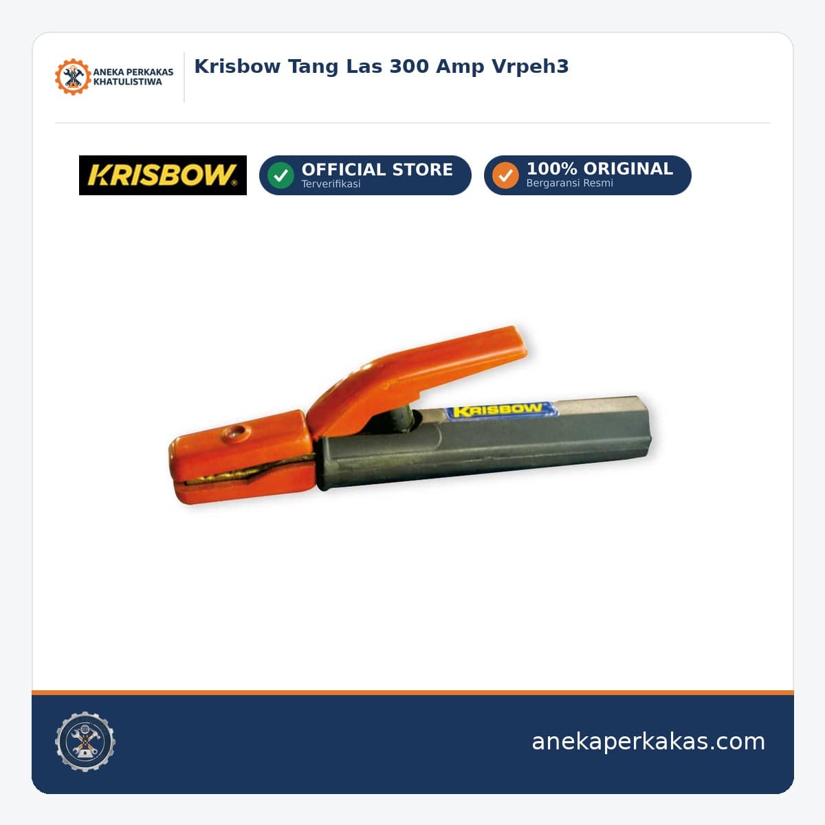Krisbow Tang Las 300 Amp Vrpeh3