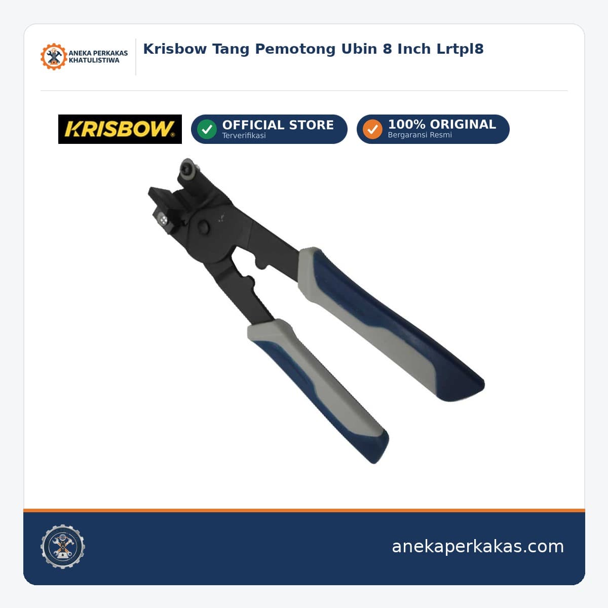 Krisbow Tang Pemotong Ubin 8 Inch Lrtpl8