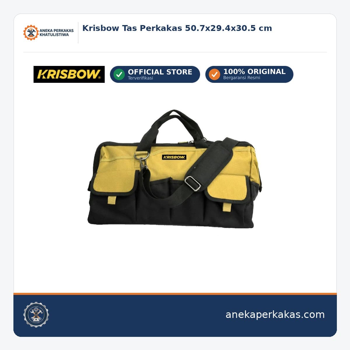 Krisbow Tas Perkakas 50.7x29.4x30.5 cm