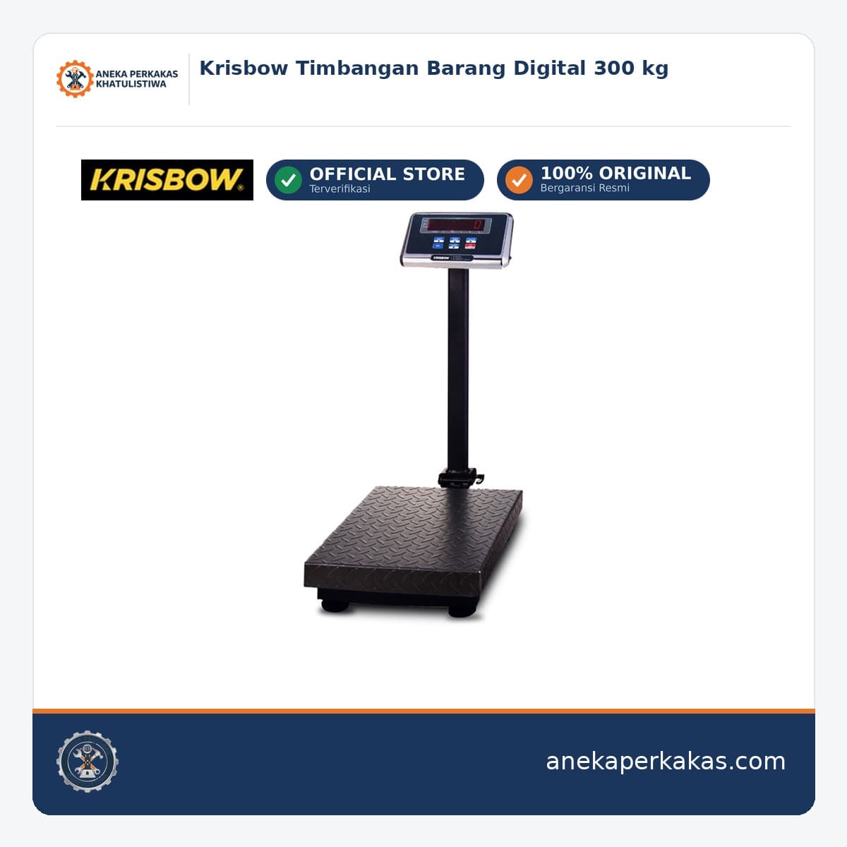 Krisbow Timbangan Barang Digital 300 kg