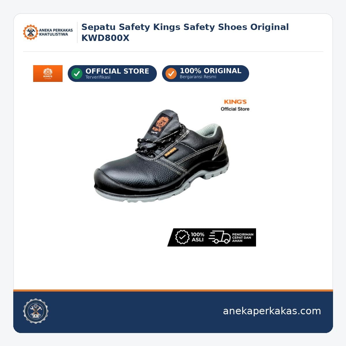 Sepatu Safety Kings Safety Shoes Original KWD800X β Sepatu Safety