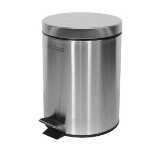 Tempat Sampah Pedal Soft Close 20, 12 & 5L - Silver Dust Bin Swing Pedal Tempat Sampah Swing Pedal