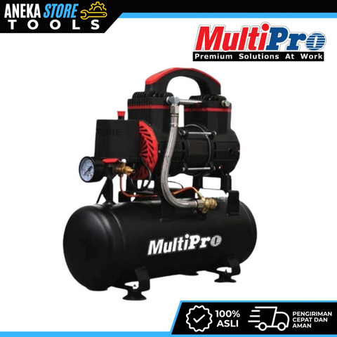 Multipro oc-075/10 GD air compressor oilless kompresor angin silent OC 075 / 10 GD