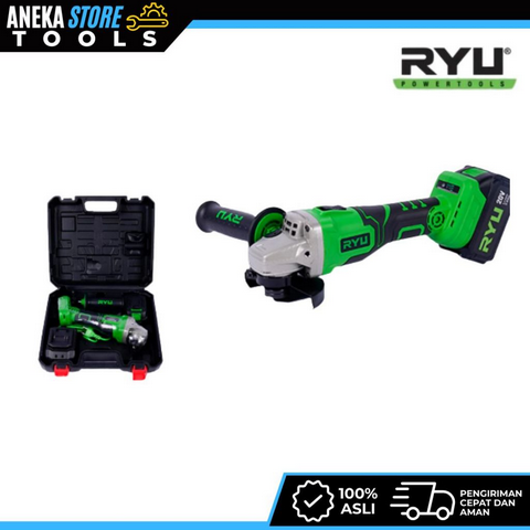 Ryu cordless grinder 20v RCG20V - gerinda baterai - mesin gerinda - perkakas