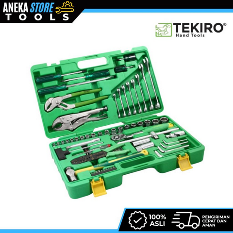 TEKIRO MEKANIK TOOLS PLASTIK 100 PCS /TOOLKIT / TOOLS - ALAT PERKAKAS