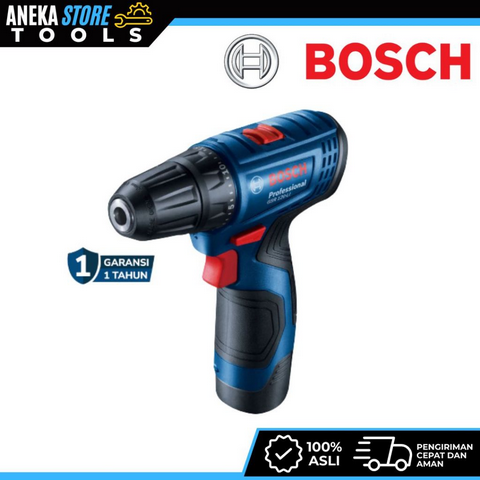 BOSCH GSR 120-LI Gen 3 Screwdriver 2 Baterai