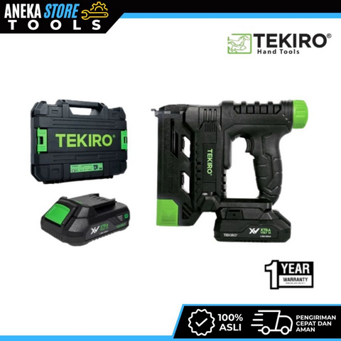 TKR CORDLESS STAPLER-NAILER GUN XV 20 V[anekatools]
