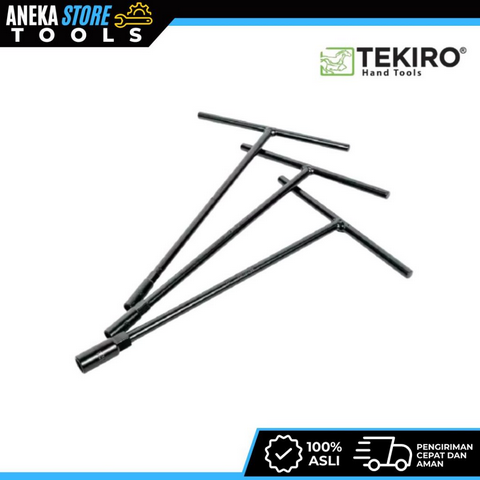 Tekiro T-Type Socket Set 3 Pcs 8-10-12 MM - Kunci T Set