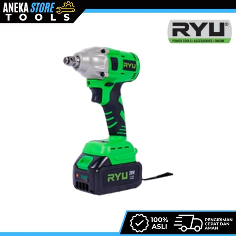 Ryu cordless impact wrench 20v - impact wrench - pembuka baut - perkakas
